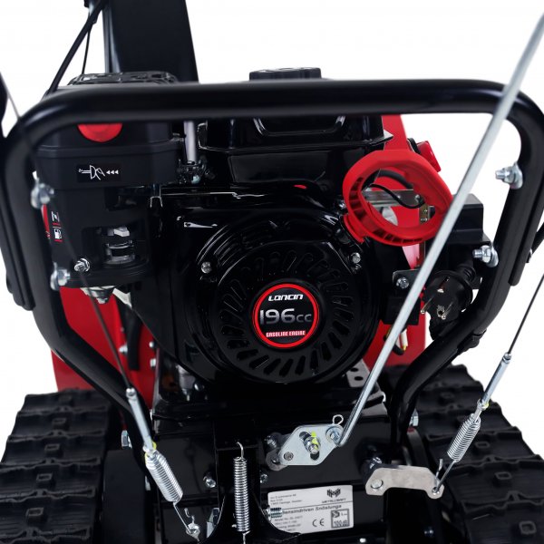 Snøfreser 6,5 HK 196CC Premium elektrisk start og beltedrevet og lett 4,1 KW - Metalcraft Snøfreser 6,5 HK 196CC Premium elektrisk start og beltedrevet og lett 4,1 KW - Metalcraft