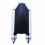 Gummibt 330 cm - Svart og Hvit