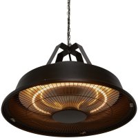 Terrassevarmer D42 cm - 1500W - Svart