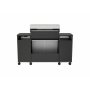Gassgrill med sidebrenner og oppbevaringsskap - 6 brennere - rustfritt st�l