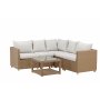 Loungegruppe Natur / Hvite puter 200x200 - Vamos