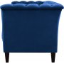 Sofa 2-seter Chesterfield blå - Milton Sofa 2-seter Chesterfield blå - Milton