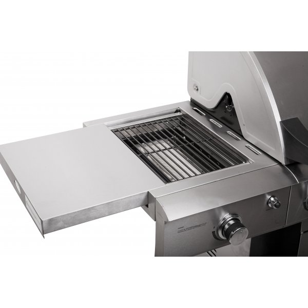 Gassgrill i rustfritt st�l med 5 brennere og IR-brennere - Dallas