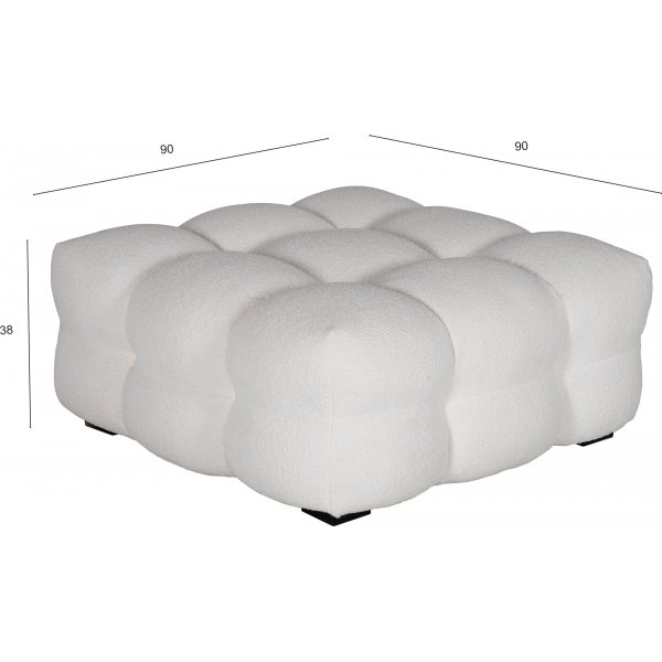 Fotskammel i et kraftig design