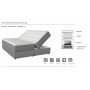 Seng med oppbevaring 180 cm - Beige Seng med oppbevaring 180 cm - Beige