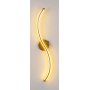 Vegglampe Gull