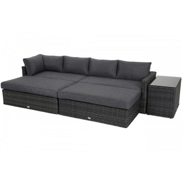 Modulsofa Santorini - Gr�/gr� melert