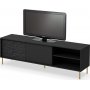 Bullet TV-stativ - Svart/gull