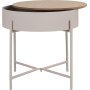 Sisco sidebord Beige/Grå Ø40 cm Sisco sidebord Beige/Grå Ø40 cm