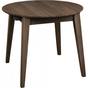 Uttrekkbart spisebord 90-130x90 cm brunoljet eik - Genova