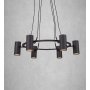1 Porto taklampe - Svart