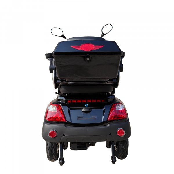 Promenade scooter Eco Zone - Svart + Ls kjede