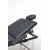 Massasjebord med metallben - 4 soner - Svart