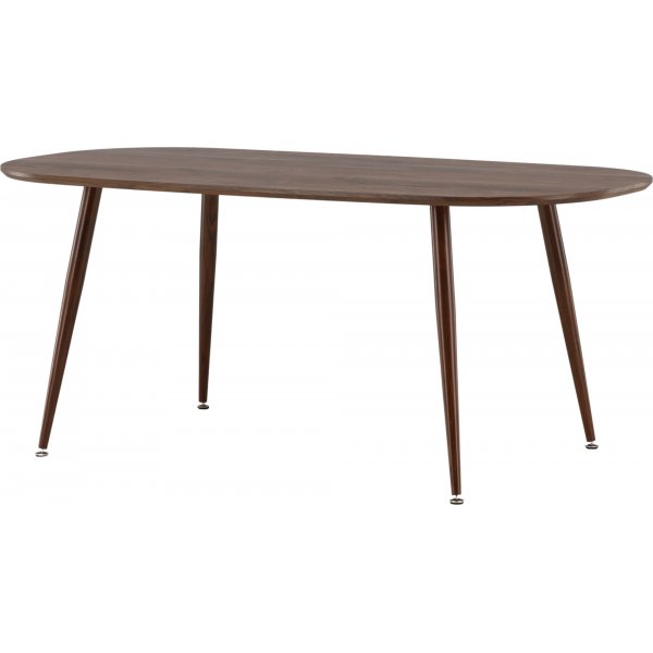 Sanford spisebord 180 x 90 cm - M�rkebrunt