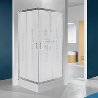 TX Kvadrart dusjhjørne - 4 mm glass (skyvedører) TX Kvadrart dusjhjørne - 4 mm glass (skyvedører)