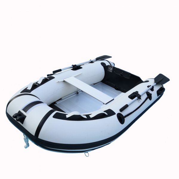 Gummibåt 230 cm - Svart og Hvit Gummibåt 230 cm - Svart og Hvit