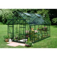 Magnum drivhus - 9,9 m² grønn, med herdet glass Magnum drivhus - 9,9 m² grønn, med herdet glass