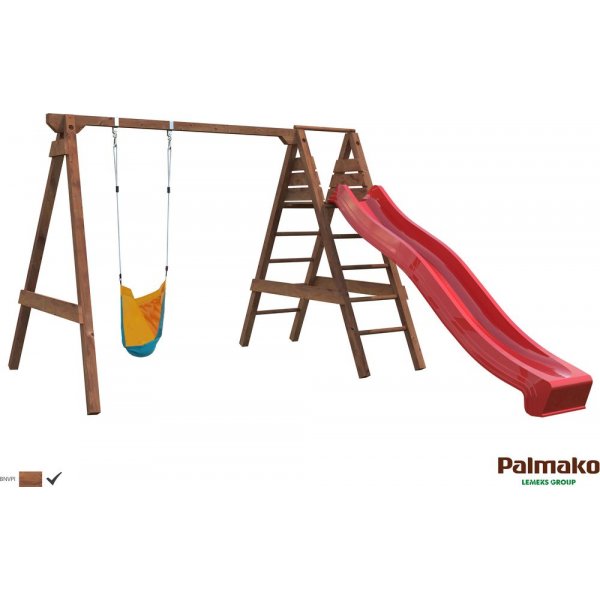 Huskestativ Jacob - Brun dyptimpregnert