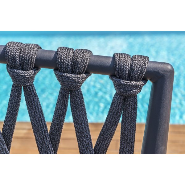 Livsstil Hage utegruppe Ipanema med sofa, 2 lenestoler og salongbord - Grå / Teak / Olefin Livsstil Hage utegruppe Ipanema med sofa, 2 lenestoler og salongbord - Grå / Teak / Olefin