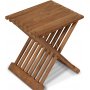 Salt sammenleggbart sidebord i teak