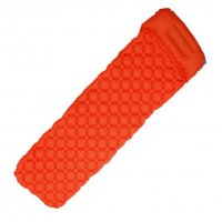 Campingmadrass Oppblåsbar - Orange Campingmadrass Oppblåsbar - Orange