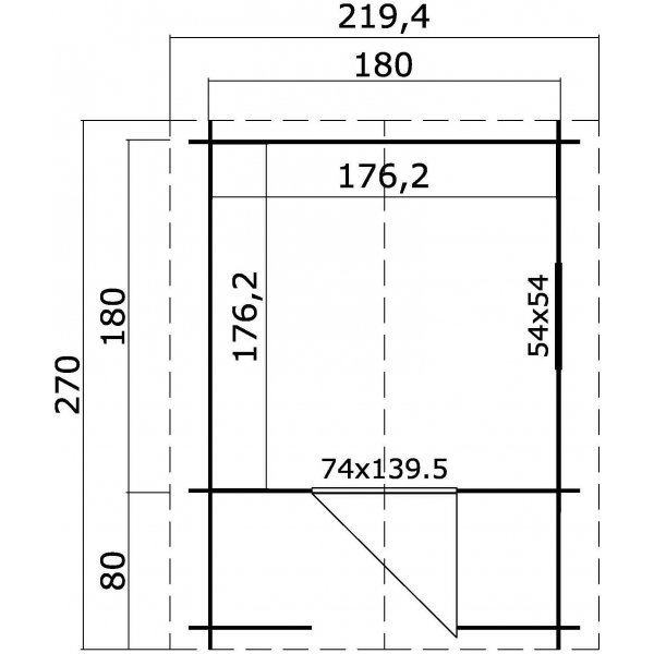 Lekehus Peter - 4 m² Lekehus Peter - 4 m²