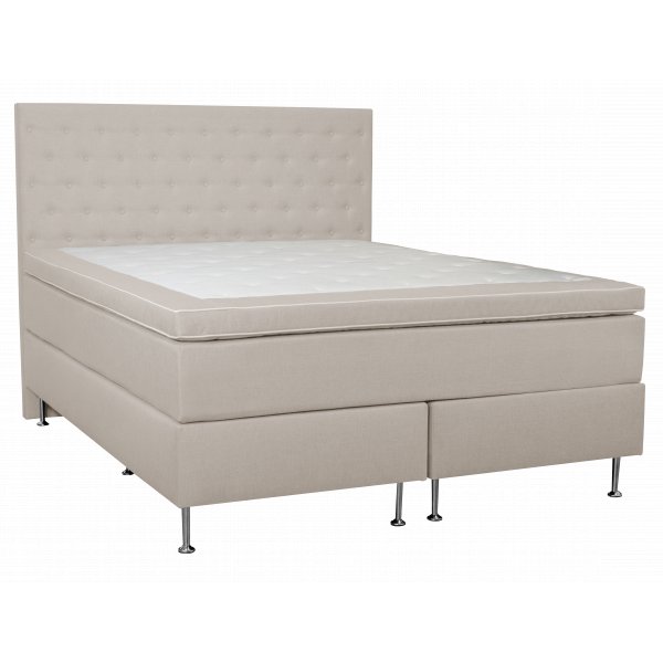 Sengegavl 180 cm - Beige