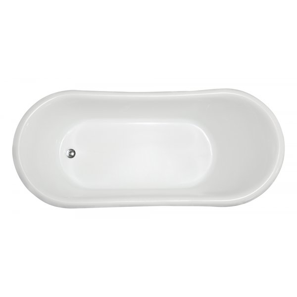 Badekar med ftter - Maia - 160 cm