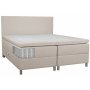 Seng med oppbevaring beige boksseng 180x200 cm Seng med oppbevaring beige boksseng 180x200 cm