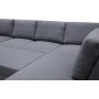 Sovesofa U-formet mørkegrå - Dream Sovesofa U-formet mørkegrå - Dream