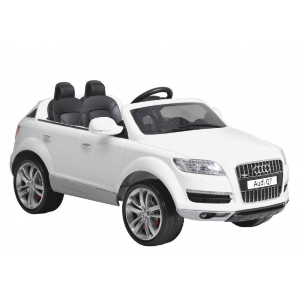 Audi Q7 Hvit - El-bil for barn