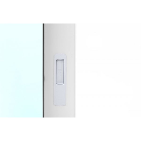 2-delt fasadeparti i aluminium med skyvedører - 3-lags glass + Ramme ermer 2-delt fasadeparti i aluminium med skyvedører - 3-lags glass + Ramme ermer