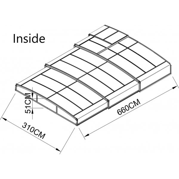 Bassengdekke ECO - 3x6 m Bassengdekke ECO - 3x6 m