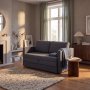 Liten sovesofa Mind 2-seter forovervendt - Antrasitt, bredde 139 og 197 x 122 cm