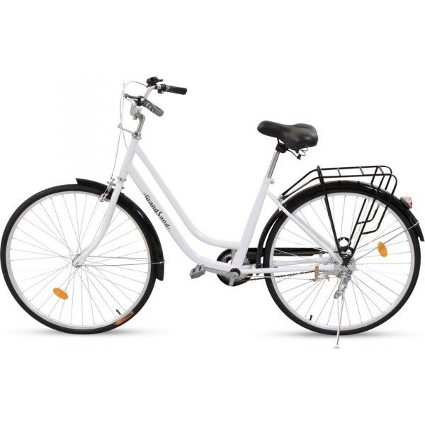 Damesykkel Classic 26� - hvit og svart