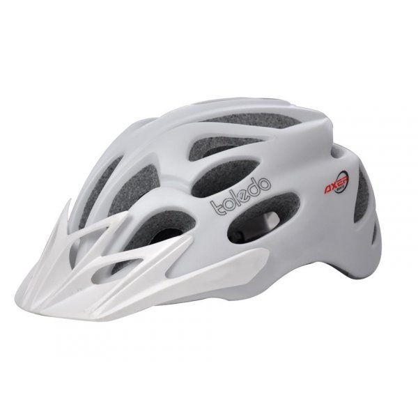 Toledo hvit sykkelhjelm