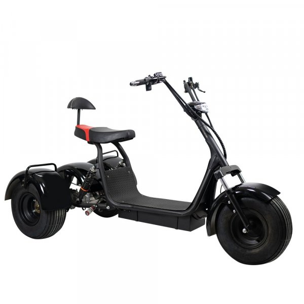 Elscooter Trehjuling - CityCoco 1200W + Ls kjede