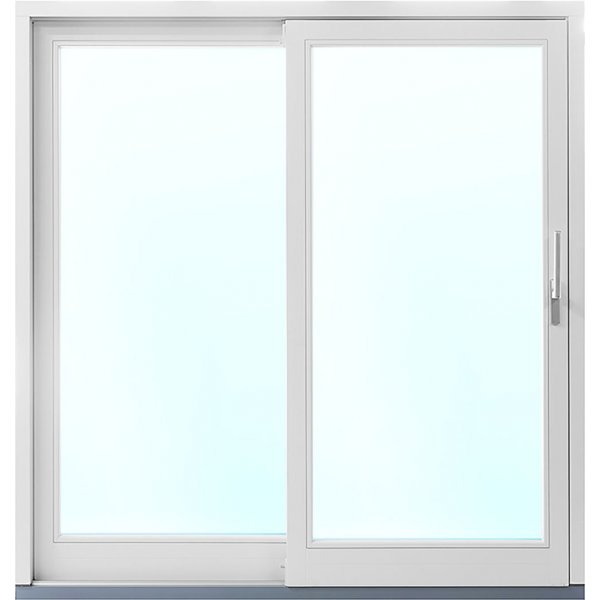 2-delt fasadeparti i aluminium med skyvedører - 3-lags glass + Ramme ermer 2-delt fasadeparti i aluminium med skyvedører - 3-lags glass + Ramme ermer