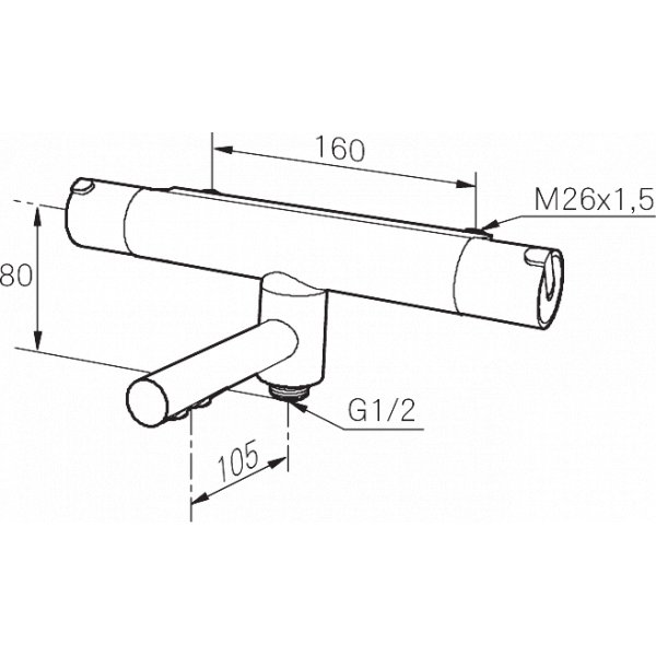 Mora Rexx T5 - med svingbar kran (integrert omstiller) Mora Rexx T5 - med svingbar kran (integrert omstiller)