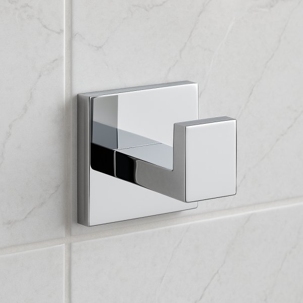 Baderomskrok - krom Baderomskrok - krom