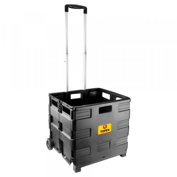 Vogn med brettekasse 35 kg