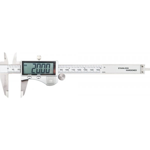 Digitalt skyvelre, 150 mm