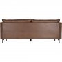 Vintage sofa 3-seter brun 223 cm Vintage sofa 3-seter brun 223 cm