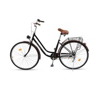 Damesykkel Classic 26« - Svart og brun Damesykkel Classic 26« - Svart og brun