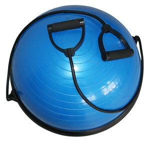 Balanseball - Halvklode med treningsband