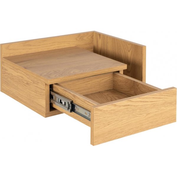 Ashlan vegghengt nattbord 40 x 32 cm - natur