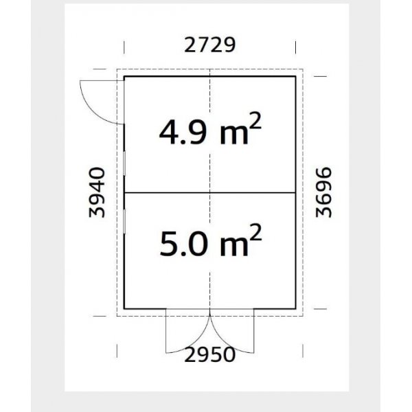 Bod Dan 10,0 m² Bod Dan 10,0 m²