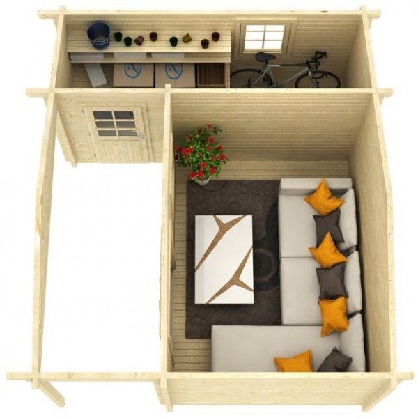 Mullsj� anneks - 21,5 m�