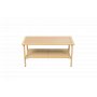Balkongsett 2-seters sofa med bord + Kompakt loungesett for balkong + Beige