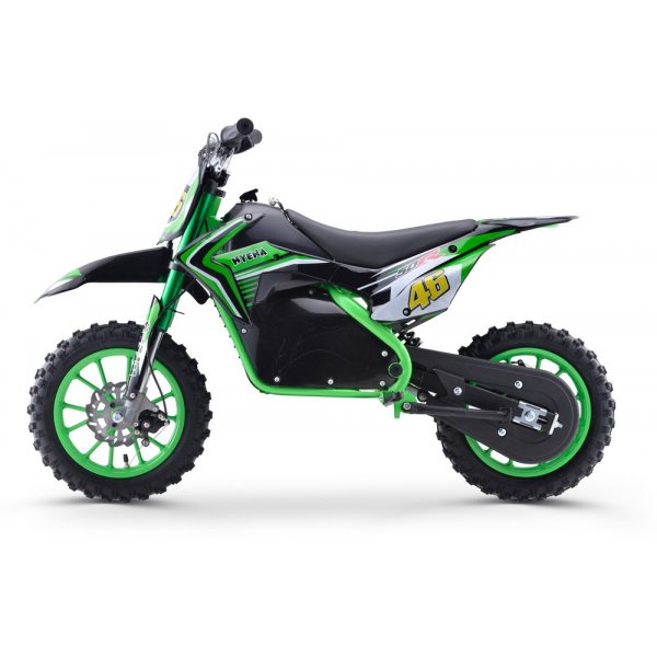 Minicross Hyena - grønn + Reflekterende sele Minicross Hyena - grønn + Reflekterende sele